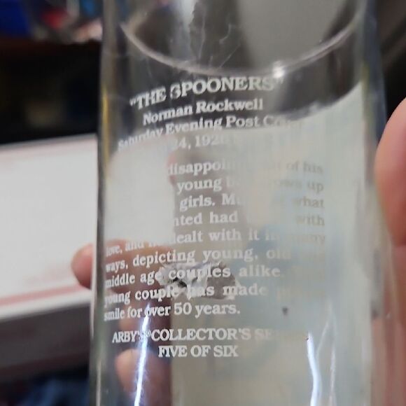 Vintage Saturday Evening Post Glass Tumbler - Picture 2 of 2